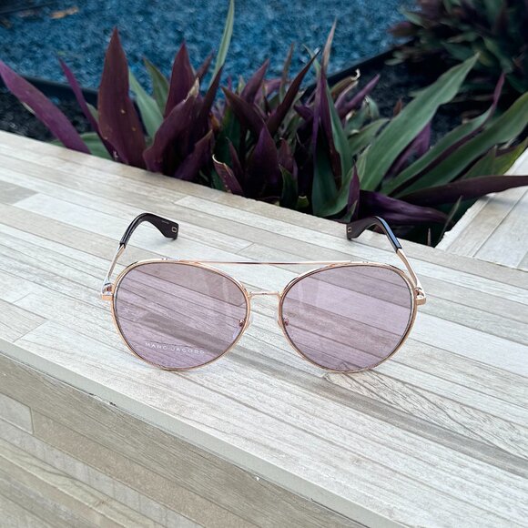 Marc Jacobs MARC 328/F/S 0T700 Aviator Sunglasses Women - Picture 9 of 11